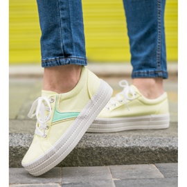 Kylie Zapatillas en la plataforma amarillo 1 Kylie Zapatillas en la plataforma amarillo 1