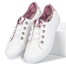 Zapatillas blancas KYLIE blanco 4