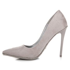 Seastar Tacones grises de moda 1 Seastar Tacones grises de moda 1