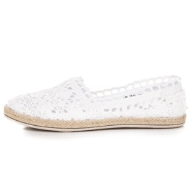 Seastar Alpargatas de encaje blancas blanco 2