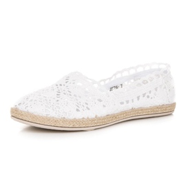 Seastar Alpargatas de encaje blancas blanco 3