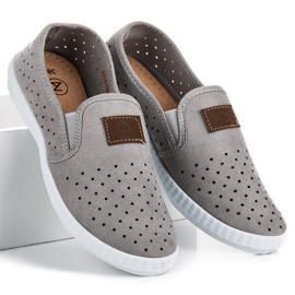 Mckeylor Zapatillas caladas gris 4