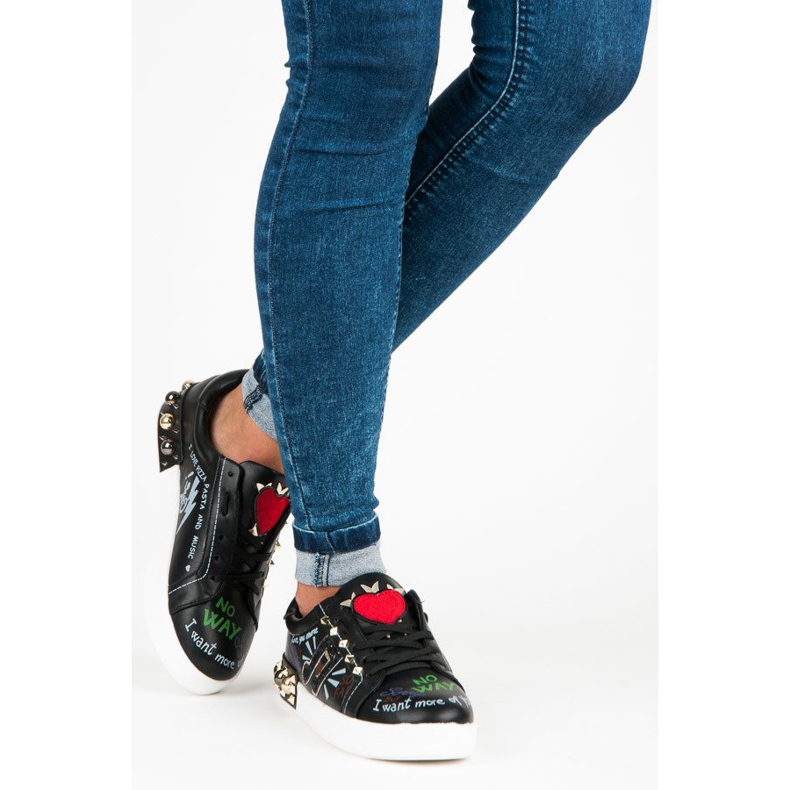 Seastar Zapatillas Negras De Moda negro 2