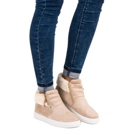 Sport Zapatillas tobilleras en beige 6