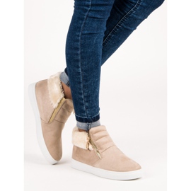 Sport Zapatillas tobilleras en beige 1