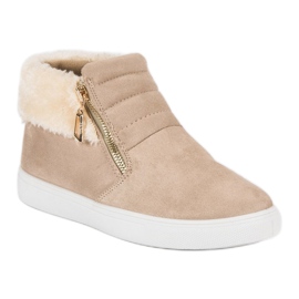Sport Zapatillas tobilleras en beige 2
