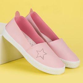 Kylie Zapatillas sin cordones rosado 4