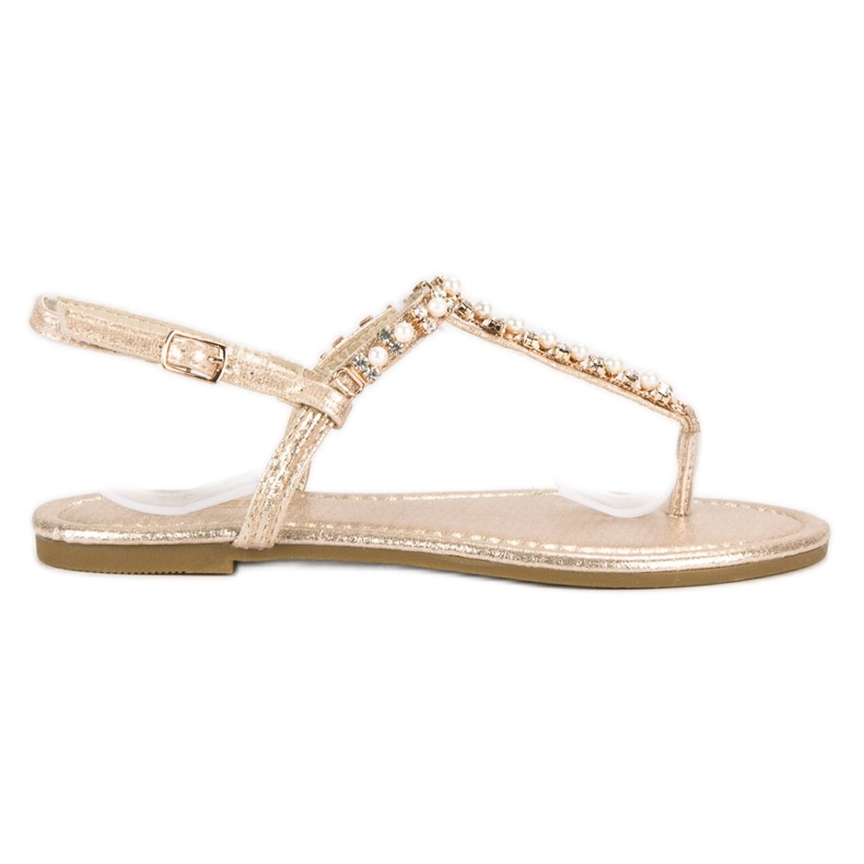 Comer Sandalias japonesas amarillo 1