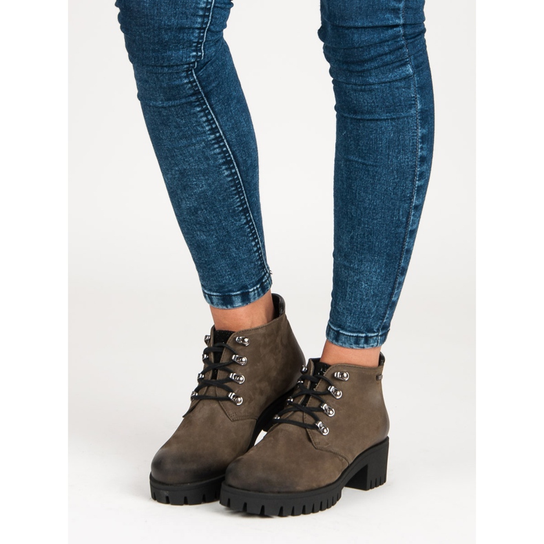 Botas casual VINCEZA verde 1 Botas casual VINCEZA verde 1