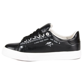 Zapatillas de mujer de moda negro 5