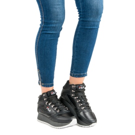 Fila Orbit Zeppa Rizado negro 2
