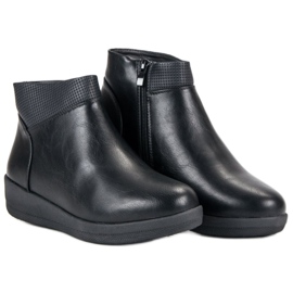 Kylie Botas de otoño negro 4