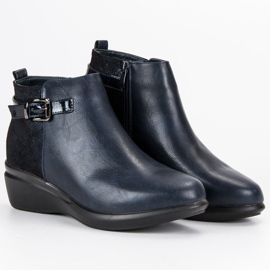 Kylie Cómodas botas azul marino con aislamiento 1