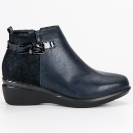 Kylie Cómodas botas azul marino con aislamiento 3