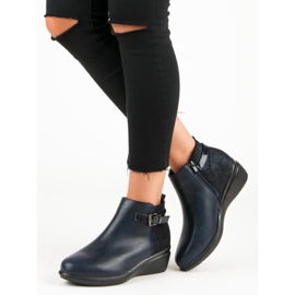 Kylie Cómodas botas azul marino con aislamiento 7