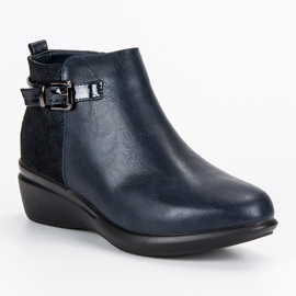Kylie Cómodas botas azul marino con aislamiento 4