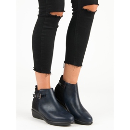 Kylie Cómodas botas azul marino con aislamiento 6