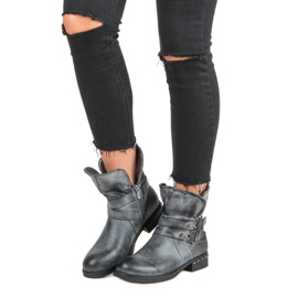 Forever Folie Botines Blue Workers azul 5