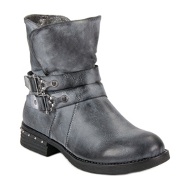 Forever Folie Botines Blue Workers azul 2