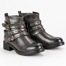 Sixth Sense Botas de rock gris 3