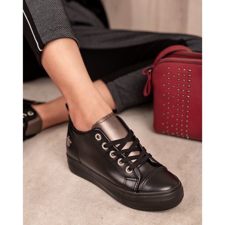 Mckeylor Zapatos deportivos negro amarillo 1 Mckeylor Zapatos deportivos negro amarillo 1