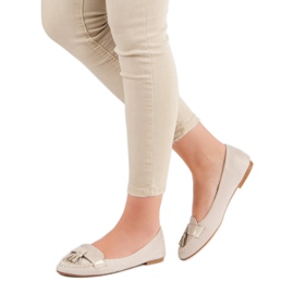 Small Swan Mocasines con flecos marrón 1 Small Swan Mocasines con flecos marrón 1