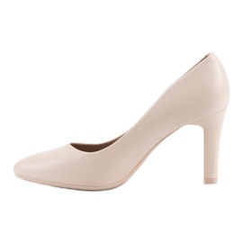 Vinceza Zapatos beige 3