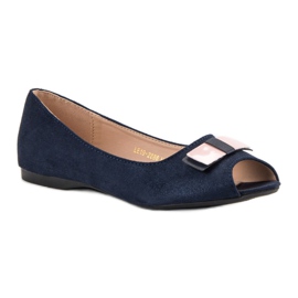 Bailarinas Open Toe Vinceza azul 5