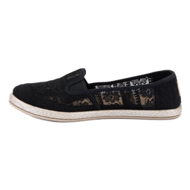 Slipons de encaje MCKEYLOR negro 5