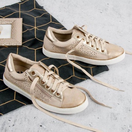 Kylie Zapatillas Casual Doradas dorado 3