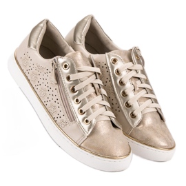 Kylie Zapatillas Casual Doradas dorado 7