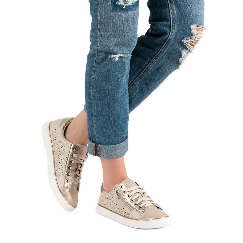 Kylie Zapatillas Casual Doradas dorado 2