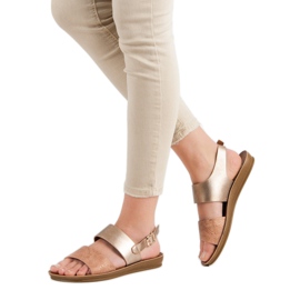 Sandalias cómodas VINCEZA amarillo 3