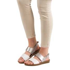 Sandalias cómodas VINCEZA gris 2