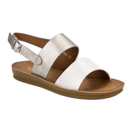 Sandalias cómodas VINCEZA gris 6