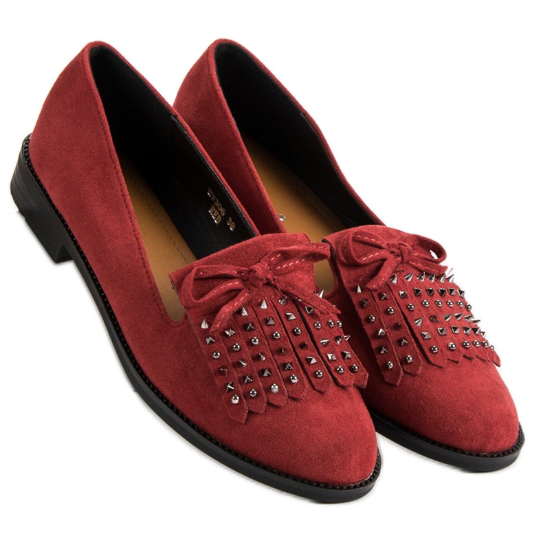 Sergio Todzi Mocasines de ante rojo 2 Sergio Todzi Mocasines de ante rojo 2