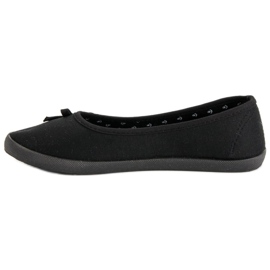 McKey Bailarina Textil Con Lazo negro 4