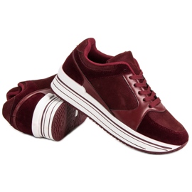 Calzado deportivo cómodo multicolor rojo 1