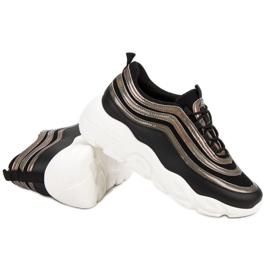 Zapatos deportivos ligeros negro 4
