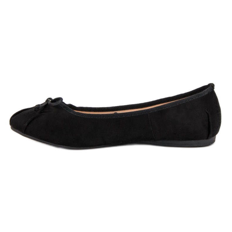 Lucky Shoes Bailarinas negras atadas negro 2 Lucky Shoes Bailarinas negras atadas negro 2