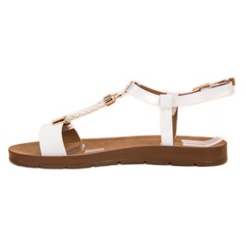 Filippo Sandalias blancas de moda blanco 3
