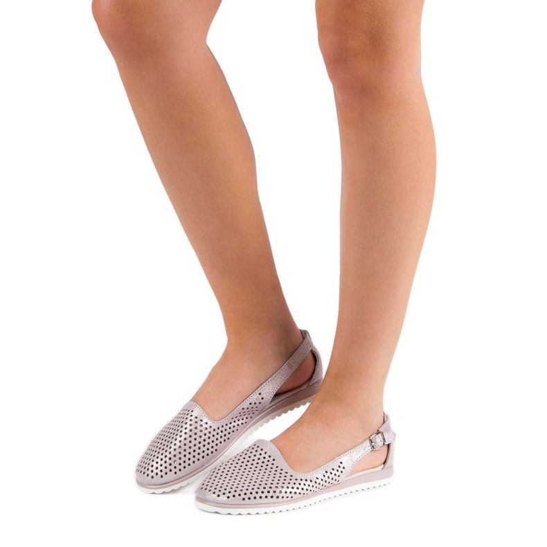 Bailarinas VINCEZA de piel rosa 1