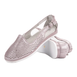 Bailarinas VINCEZA de piel rosado 5