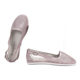 Bailarinas VINCEZA de piel rosado 6
