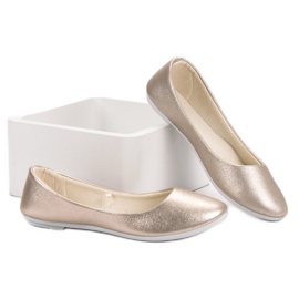 Vinceza Bailarina de oro marrón 3