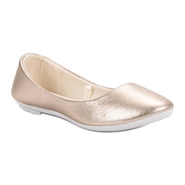 Vinceza Bailarina de oro marrón 5