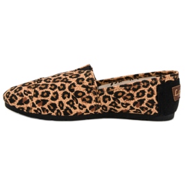 L. Day Slipons manchados marrón 4