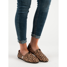 L. Day Slipons manchados marrón 6