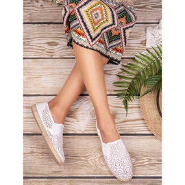 Mckeylor Slipons blancos de encaje 1 Mckeylor Slipons blancos de encaje 1