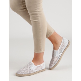 Mckeylor Slipons blancos de encaje 7